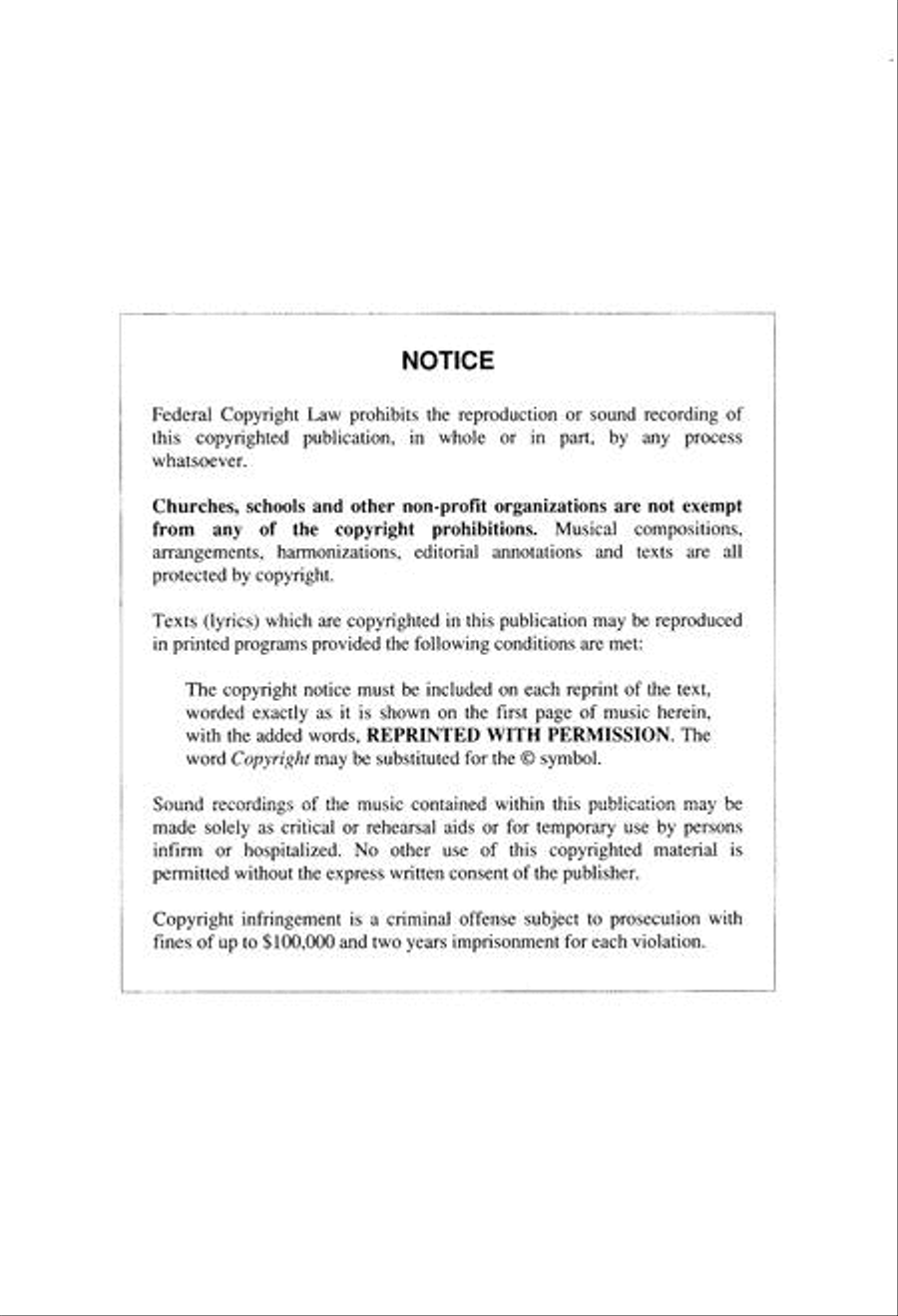 Sing Noel, Noel, Noel 4-Part scores gallery preview page 2