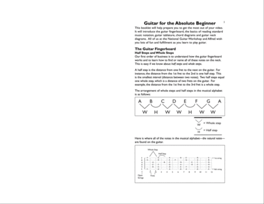 Beginning Electric Slide Guitar Electric Guitar scores gallery preview page 2