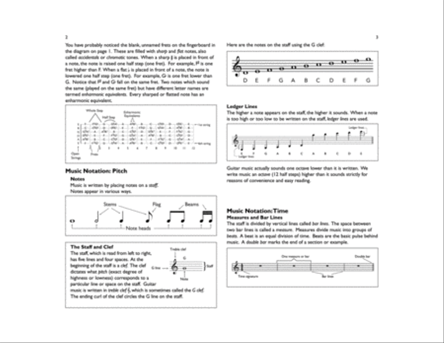 Beginning Electric Slide Guitar Electric Guitar scores gallery preview page 3