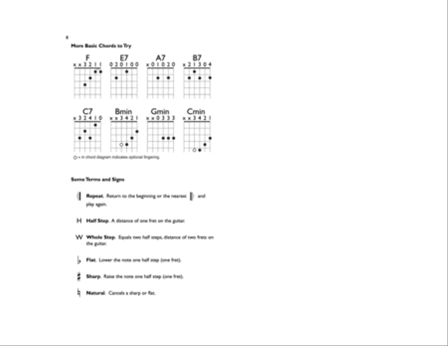 Beginning Electric Slide Guitar Electric Guitar scores gallery preview page 6
