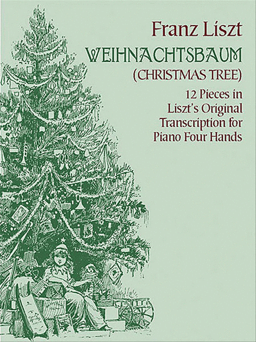 Weihnachtsbaum (Christmas Tree): 12 Pieces for Piano Four Hands Piano Solo scores gallery preview page 1