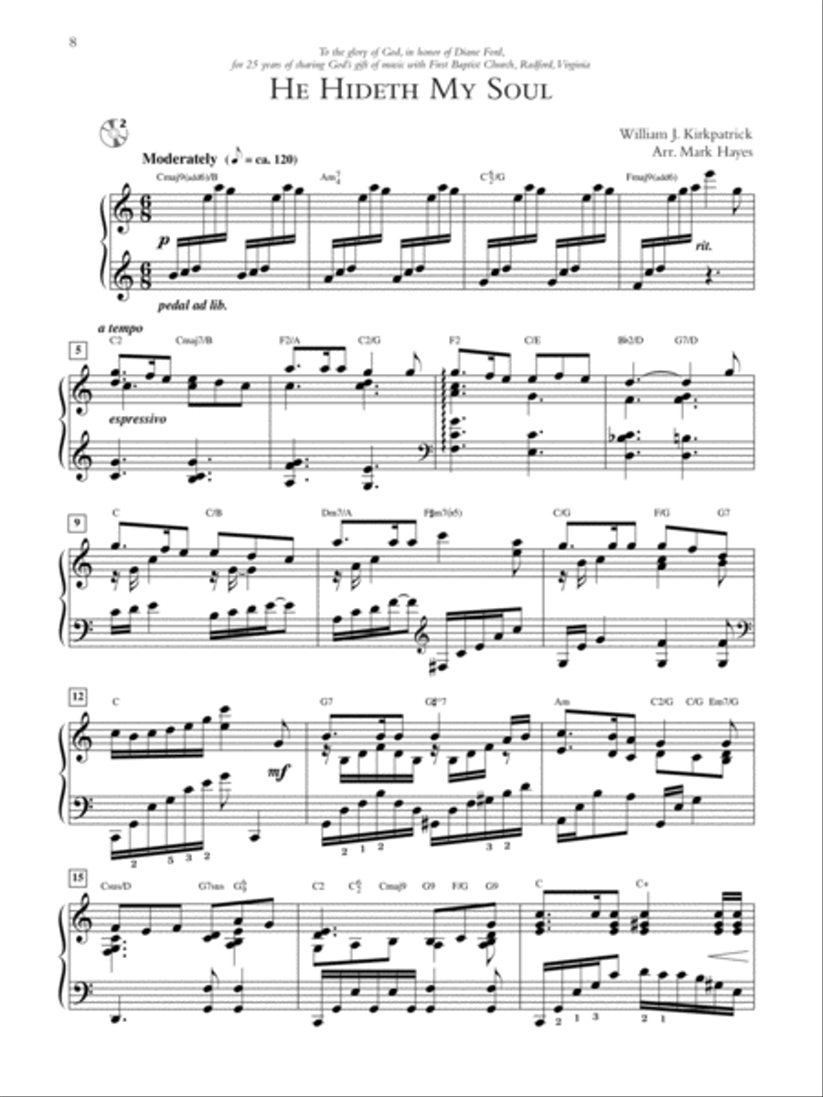 Gospel Classics Piano Solo scores gallery preview page 3