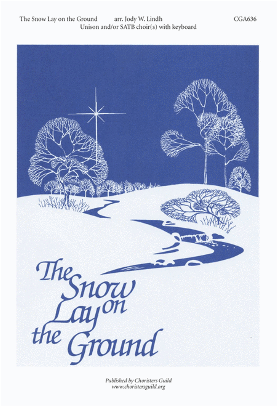 The Snow Lay on the Ground Unison Choir scores gallery preview page 1