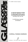 A New Mass for Congregations - SATB edition