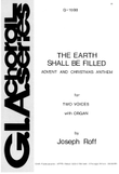 The Earth Shall Be Filled - Two-part edition