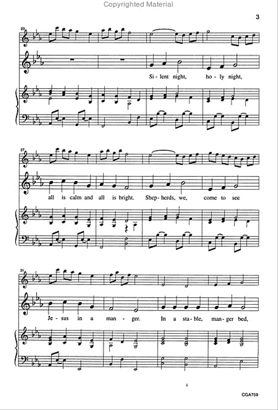 Star, Shine Bright Unison Choir scores gallery preview page 4