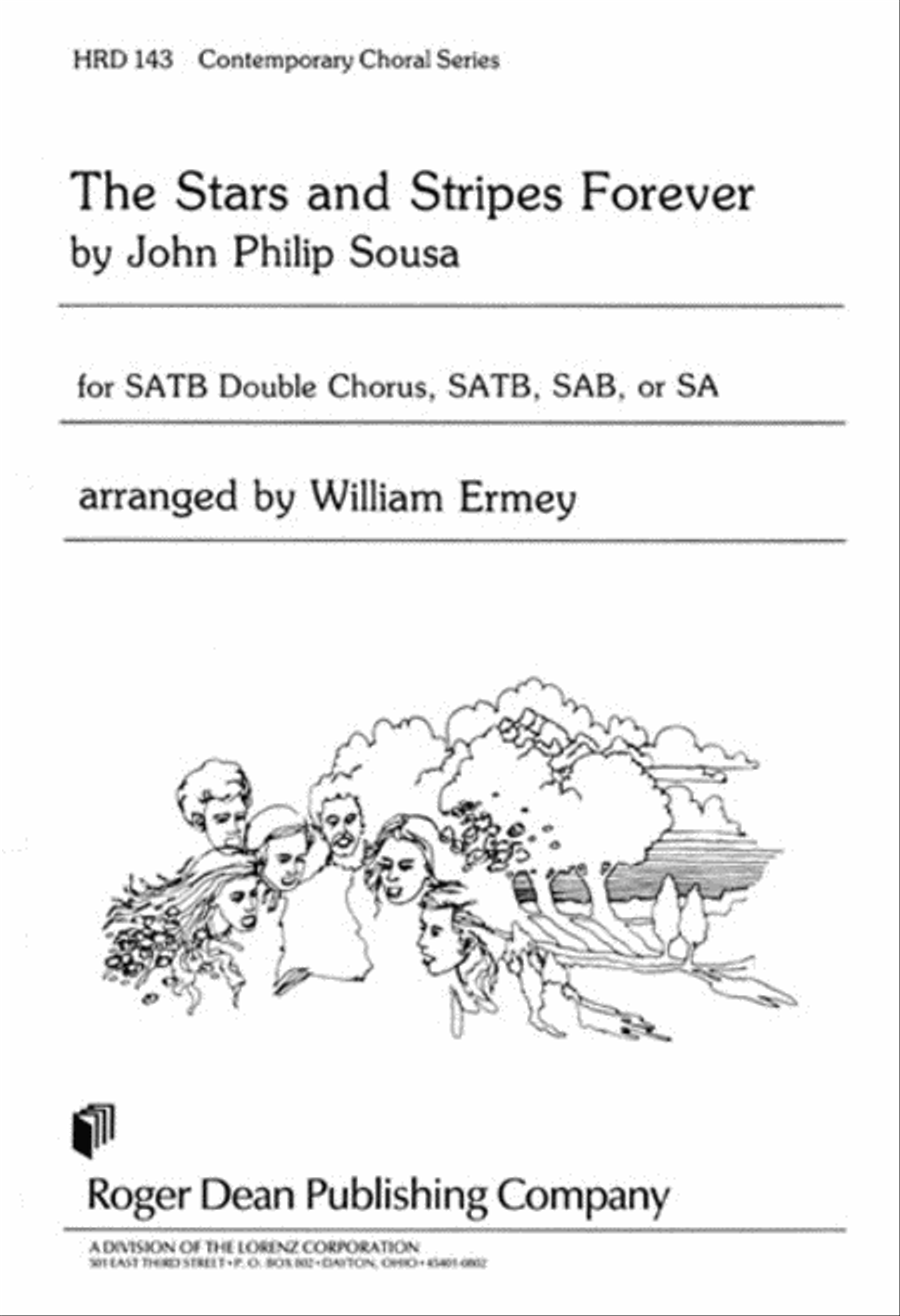 The Stars and Stripes Forever Choir scores gallery preview page 1