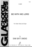 Be with Me, Lord