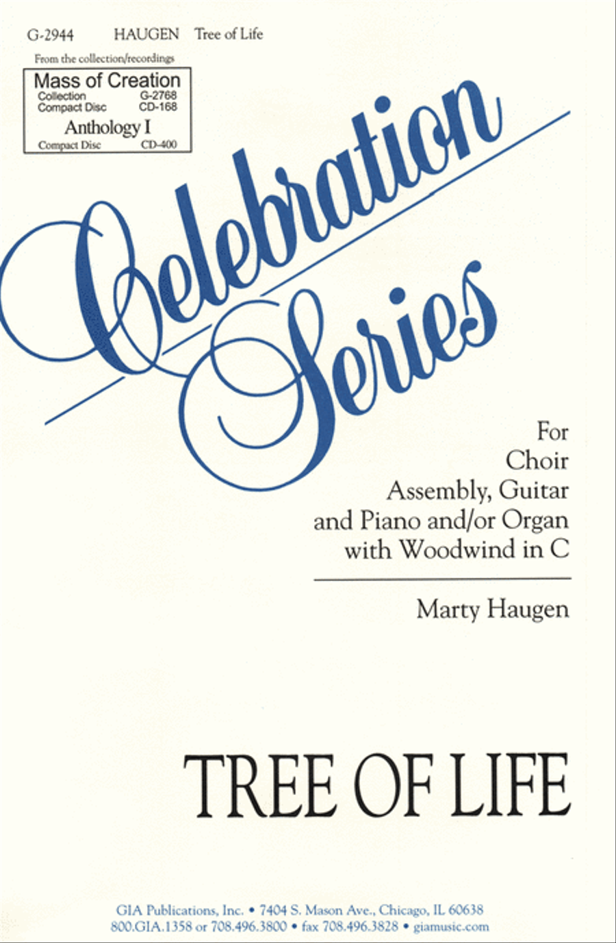 Tree of Life Tree of Life 4-Part scores gallery preview page 1