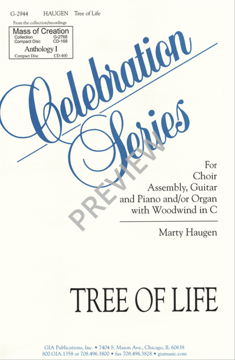 Tree of Life Tree of Life 4-Part scores gallery preview page 2
