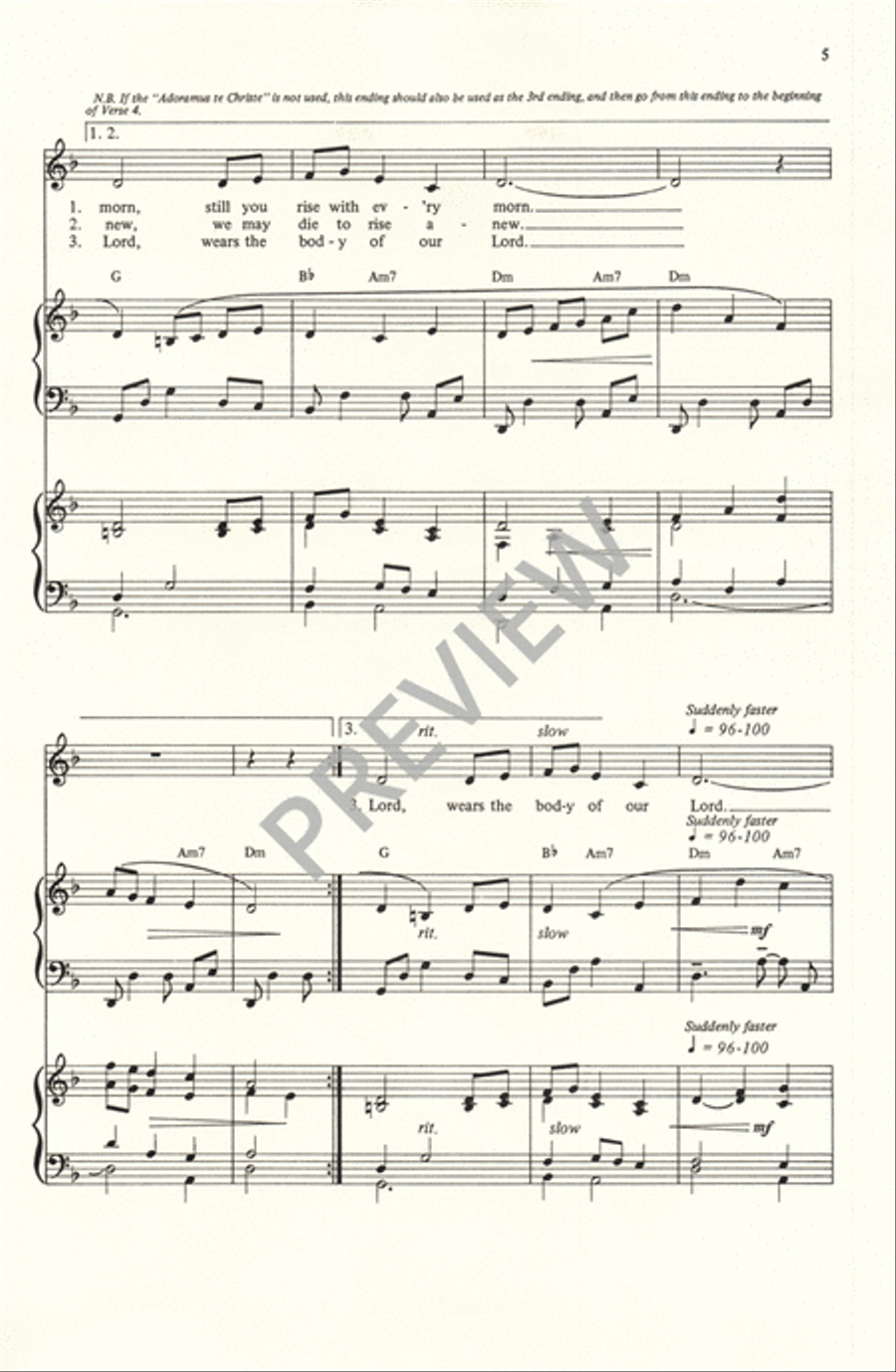 Tree of Life Tree of Life 4-Part scores gallery preview page 6