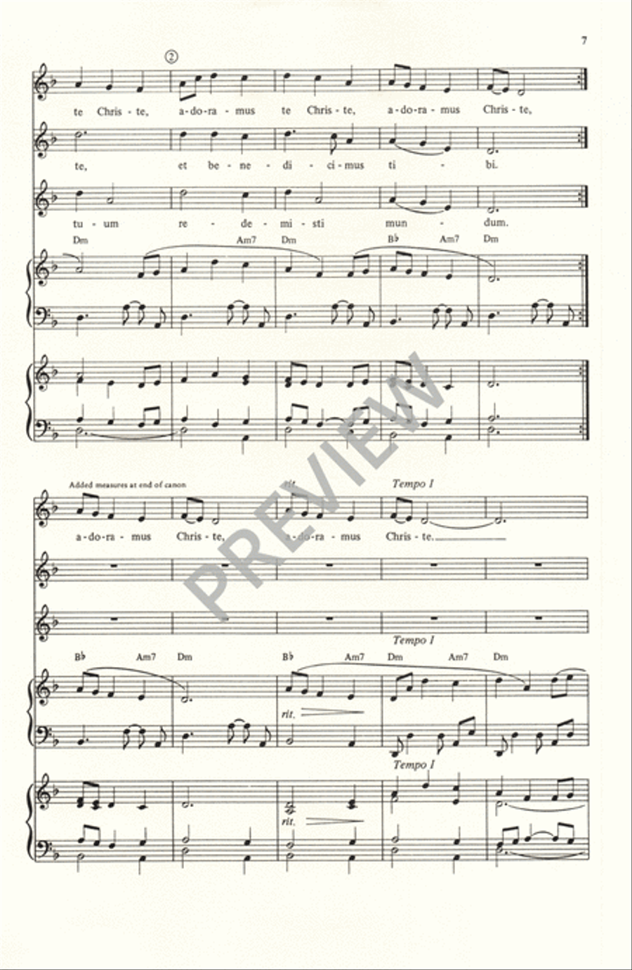 Tree of Life Tree of Life 4-Part scores gallery preview page 8