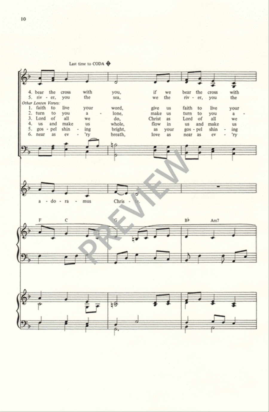 Tree of Life Tree of Life 4-Part scores gallery preview page 11