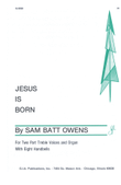 Jesus Is Born