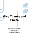Give Thanks and Praise mini preview