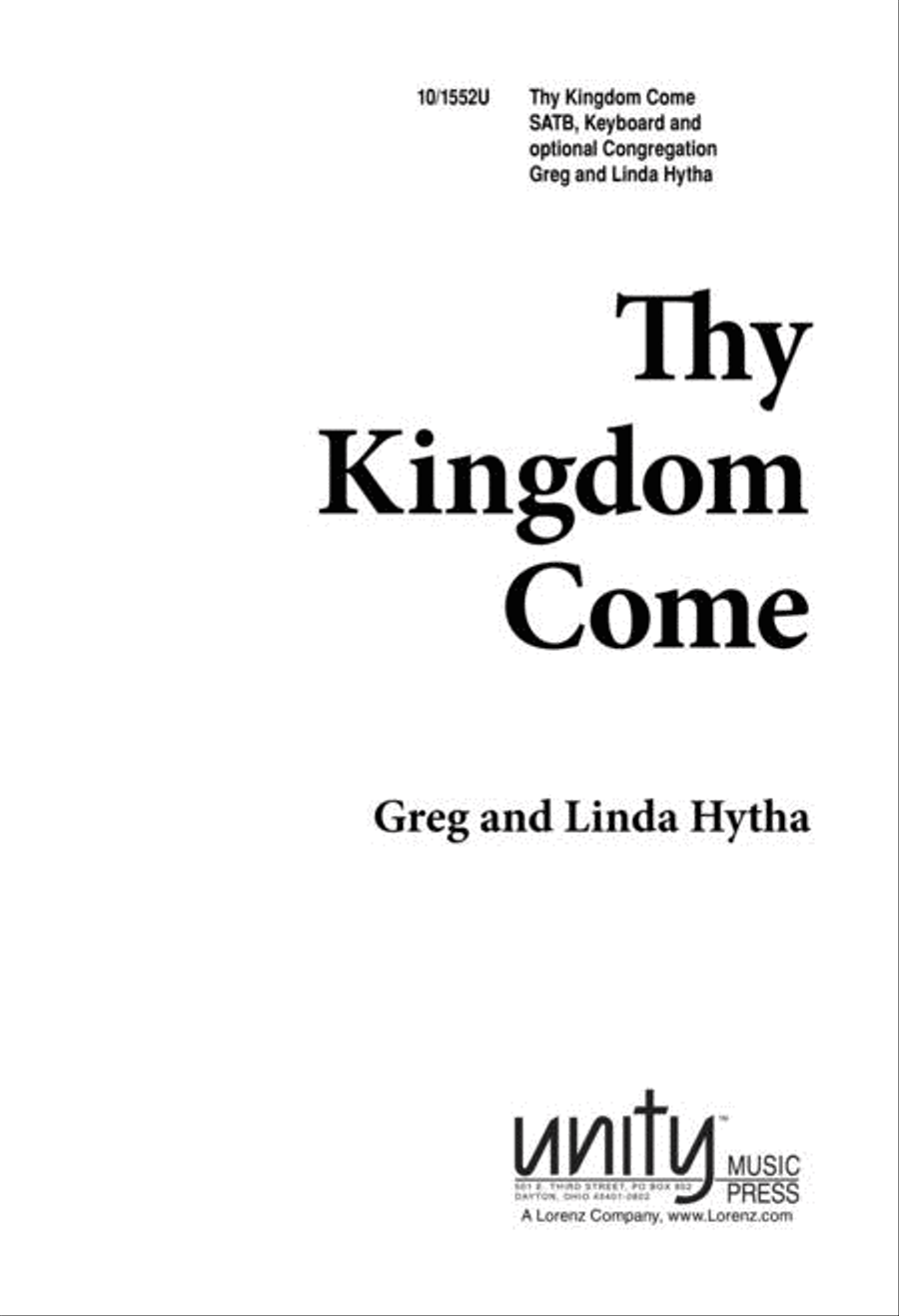 Thy Kingdom Come Thy Kingdom Come 4-Part scores gallery preview page 1