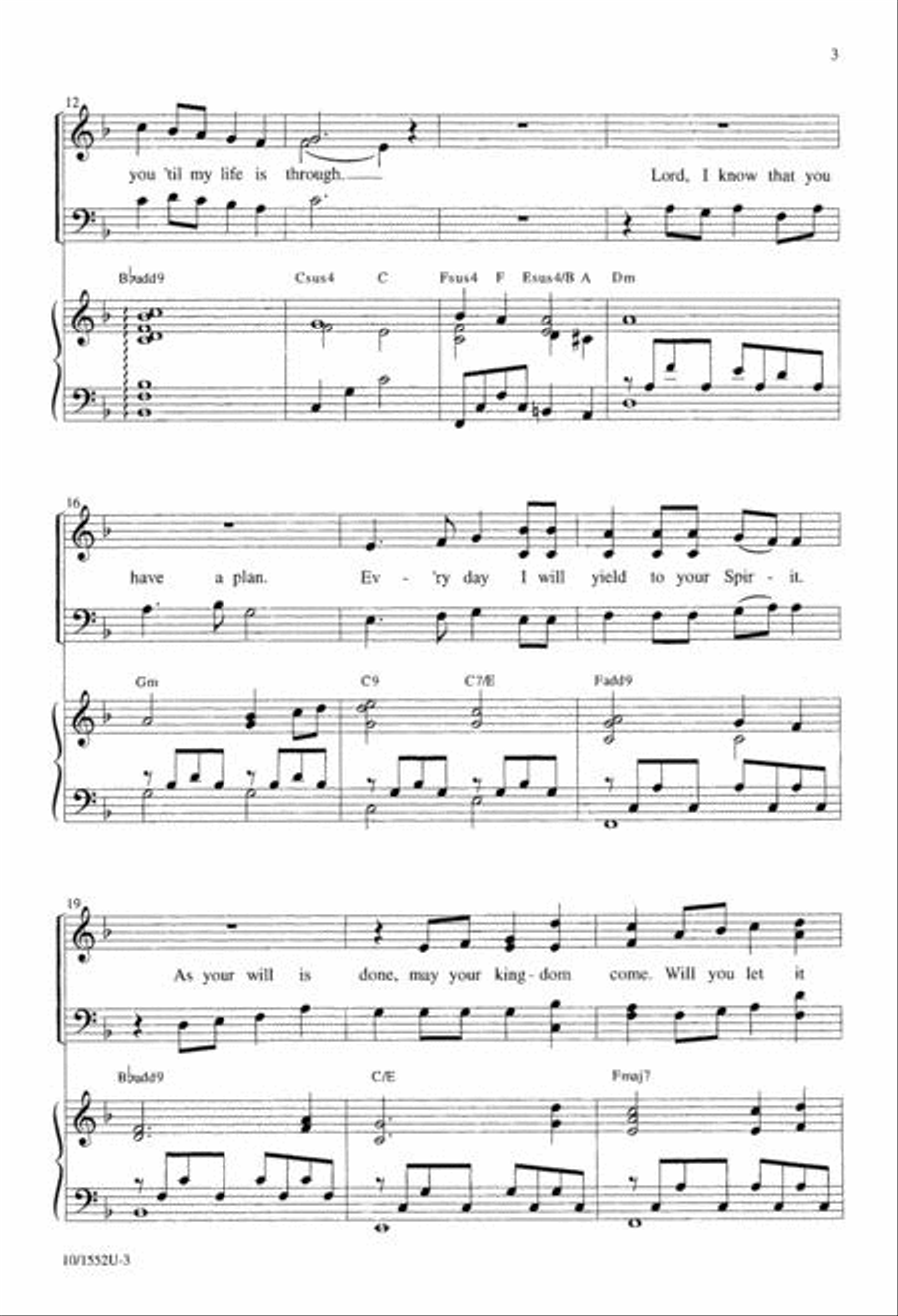 Thy Kingdom Come Thy Kingdom Come 4-Part scores gallery preview page 3