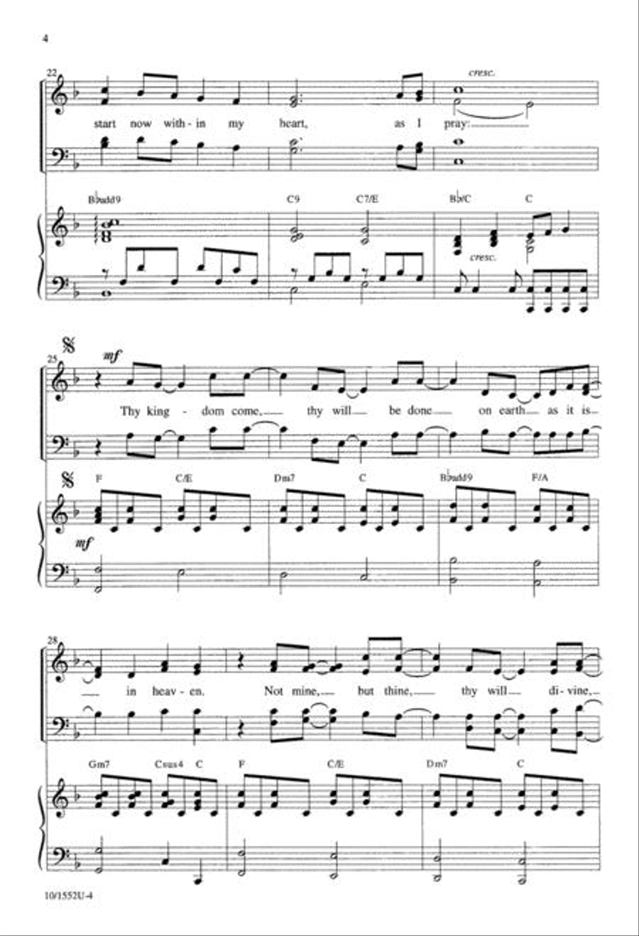 Thy Kingdom Come Thy Kingdom Come 4-Part scores gallery preview page 4