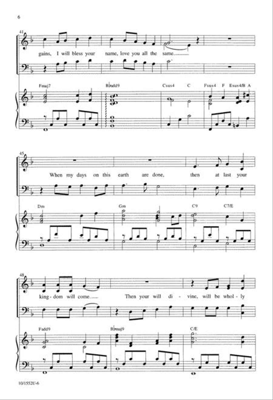 Thy Kingdom Come Thy Kingdom Come 4-Part scores gallery preview page 6