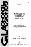 My Soul Is Thirsting for You