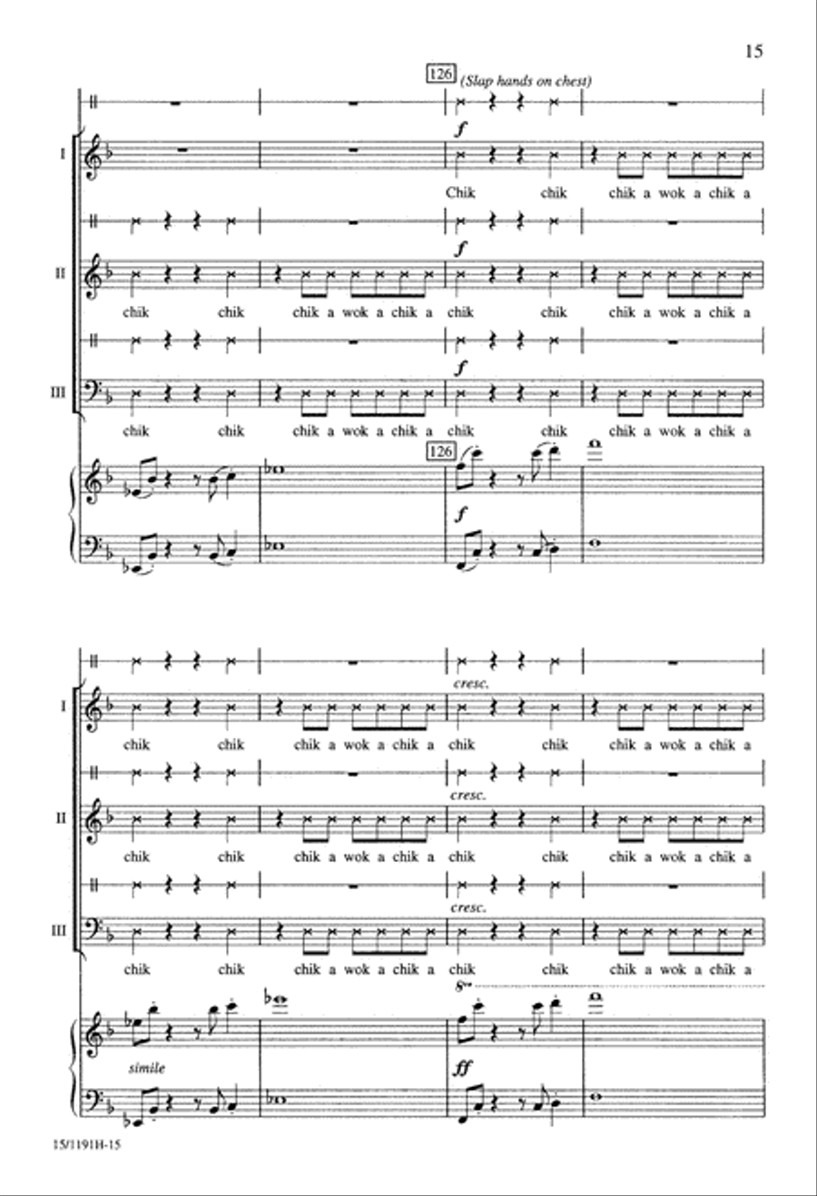Toccata for Voices Toccata for Voices 3-Part scores gallery preview page 16