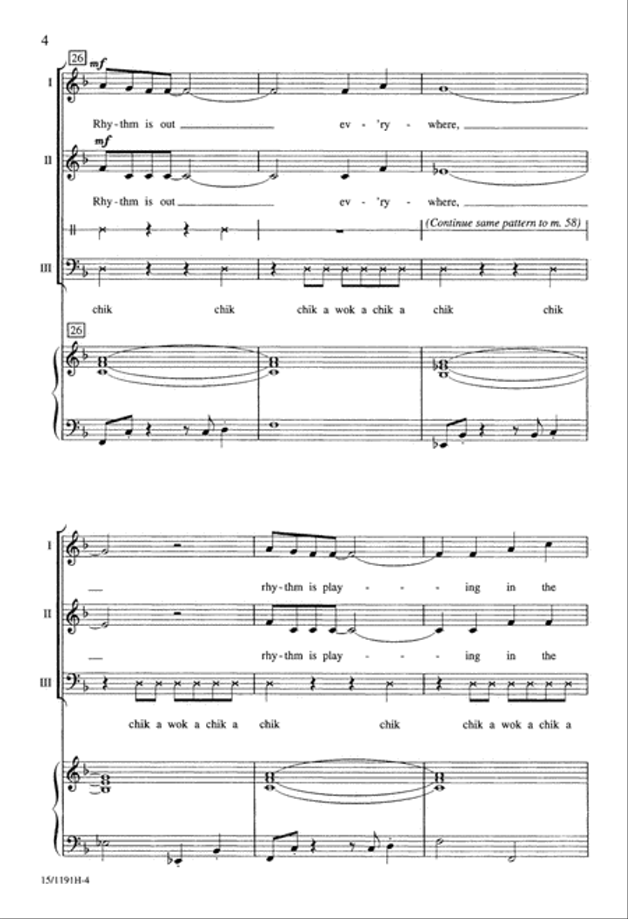 Toccata for Voices Toccata for Voices 3-Part scores gallery preview page 5