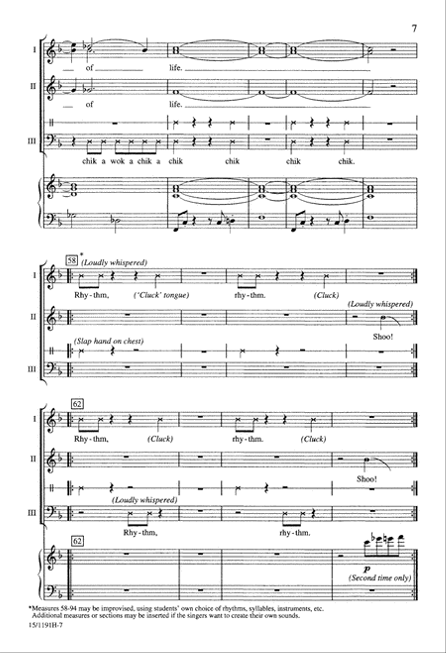 Toccata for Voices Toccata for Voices 3-Part scores gallery preview page 8