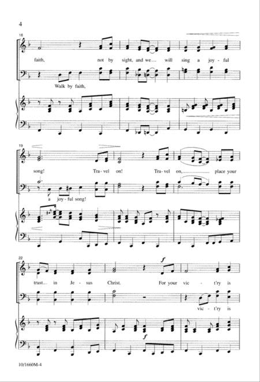 Travel On 4-Part scores gallery preview page 4