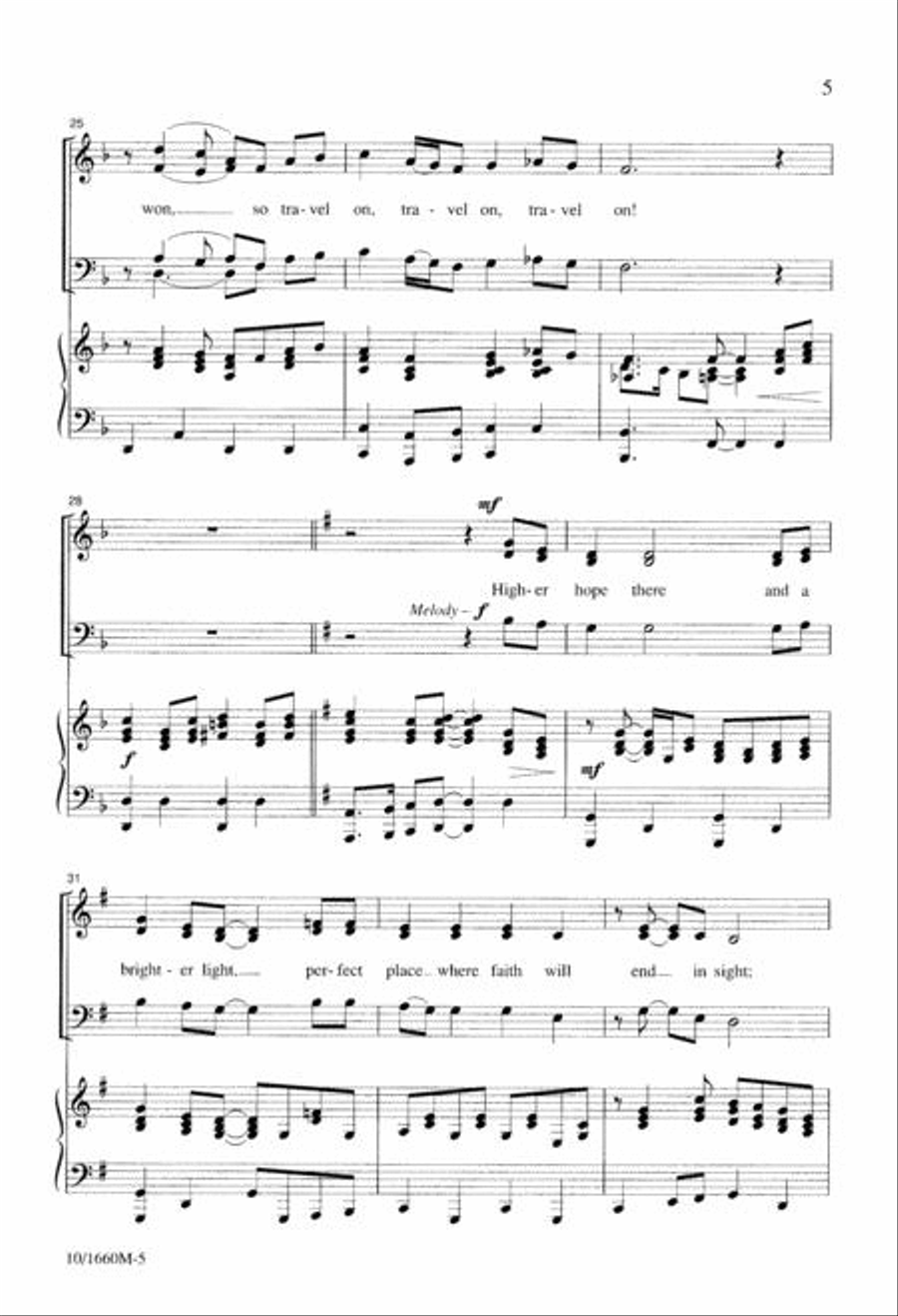 Travel On 4-Part scores gallery preview page 5