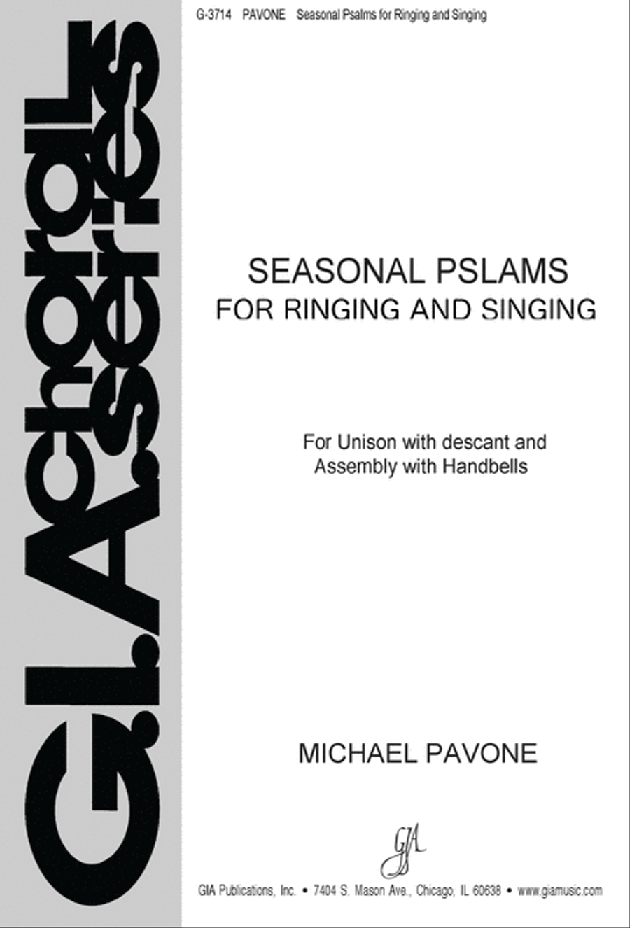 Seasonal Psalms for Ringing and Singing Unison Choir scores gallery preview page 1