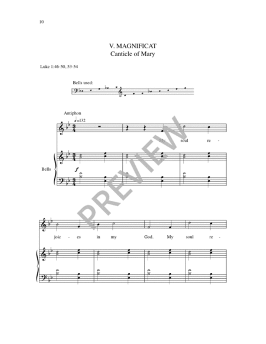 Seasonal Psalms for Ringing and Singing Unison Choir scores gallery preview page 10
