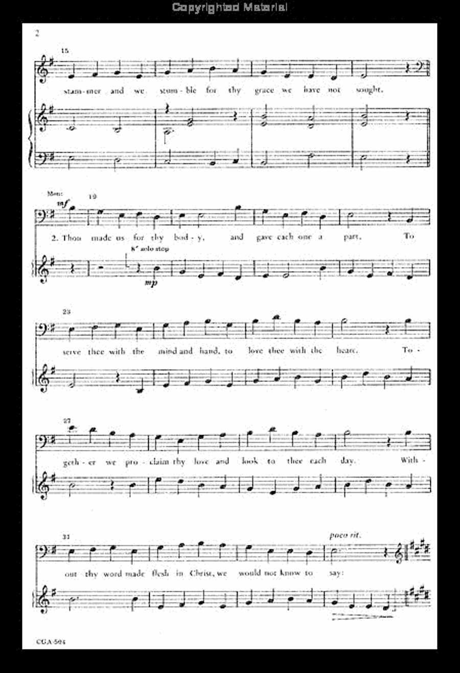 Until We Rest in Thee 4-Part scores gallery preview page 3