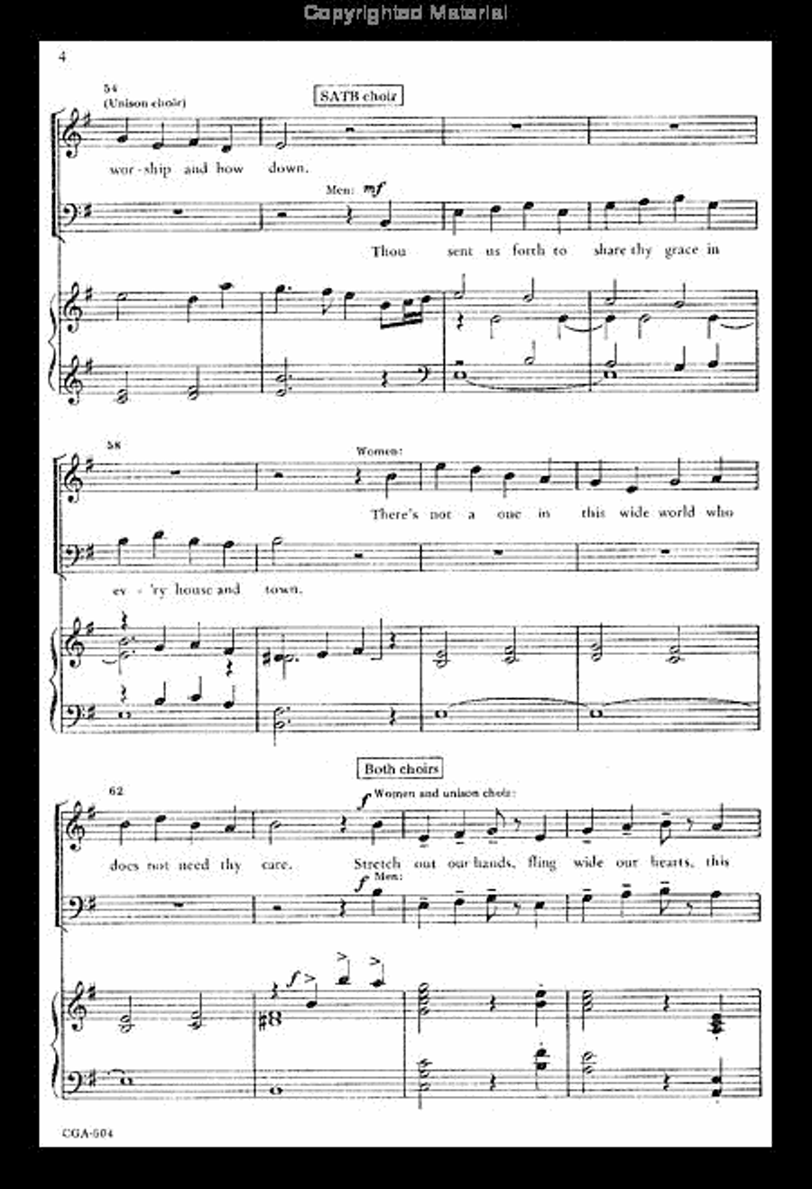 Until We Rest in Thee 4-Part scores gallery preview page 5