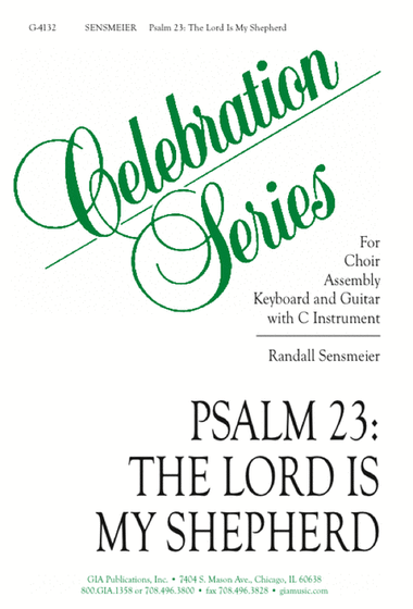 Psalm 23: The Lord Is My Shepherd