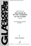 His Voice Is in the Thunder, in the Storm