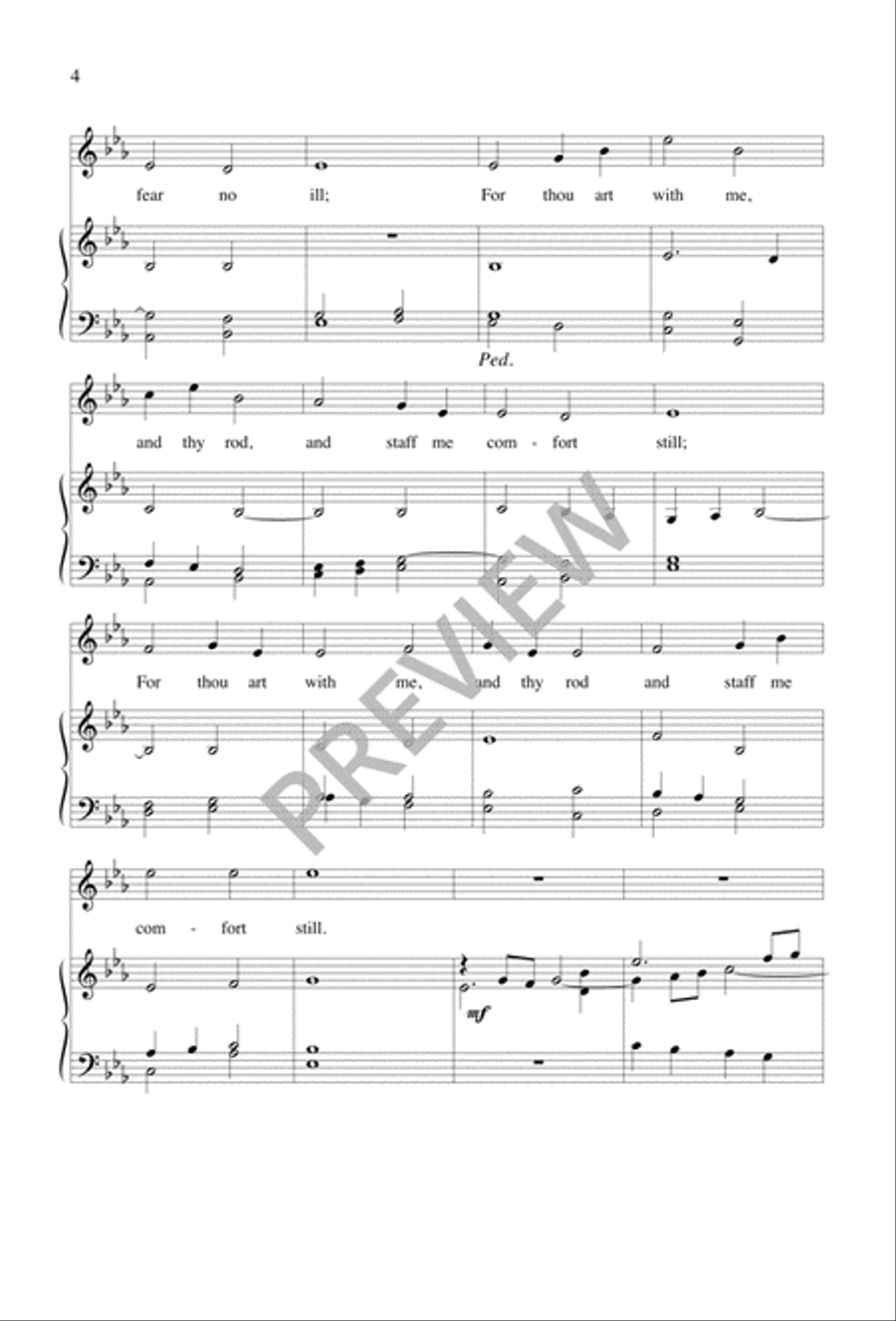 The Lord's My Shepherd The Lord's My Shepherd 2-Part scores gallery preview page 4