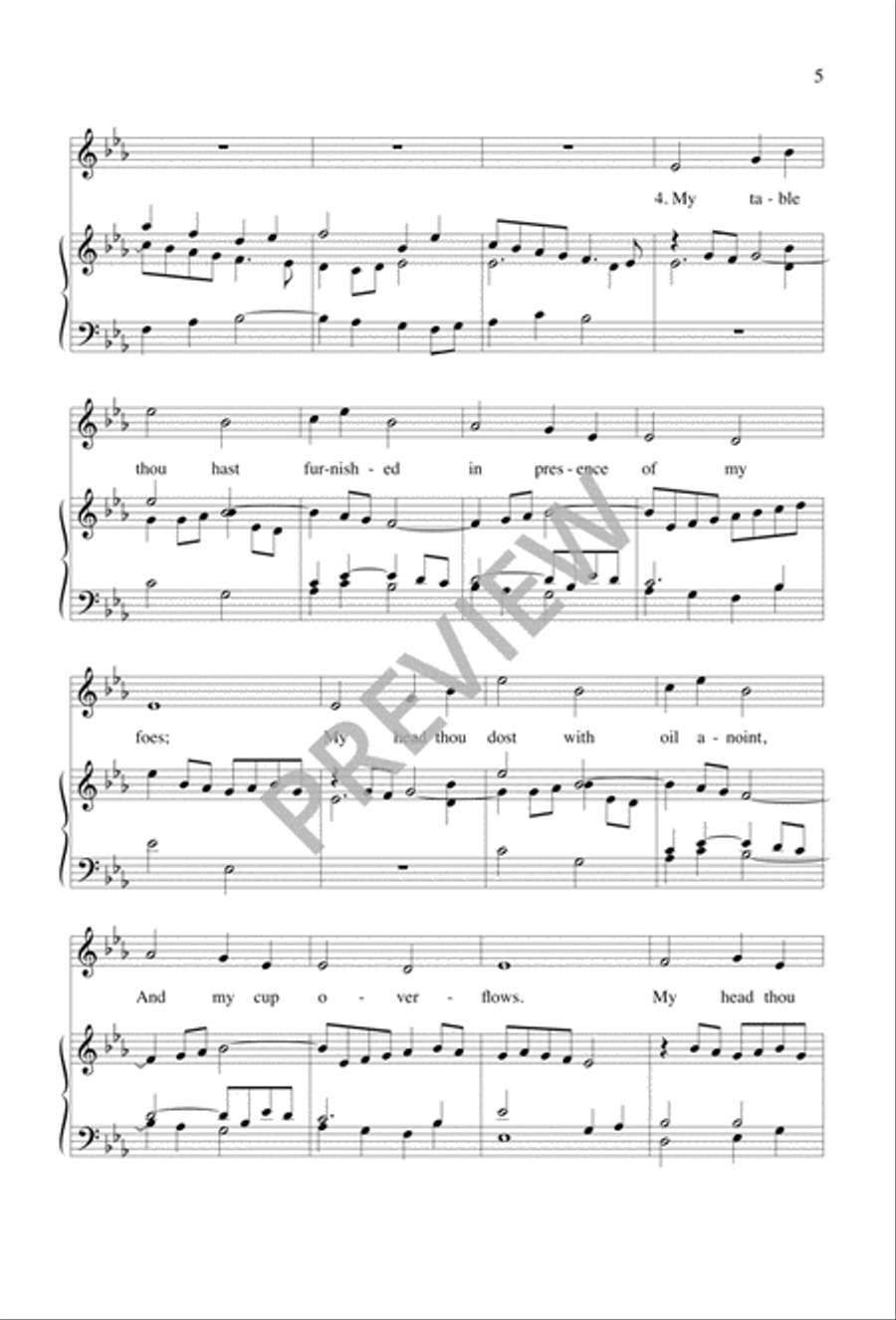 The Lord's My Shepherd The Lord's My Shepherd 2-Part scores gallery preview page 5