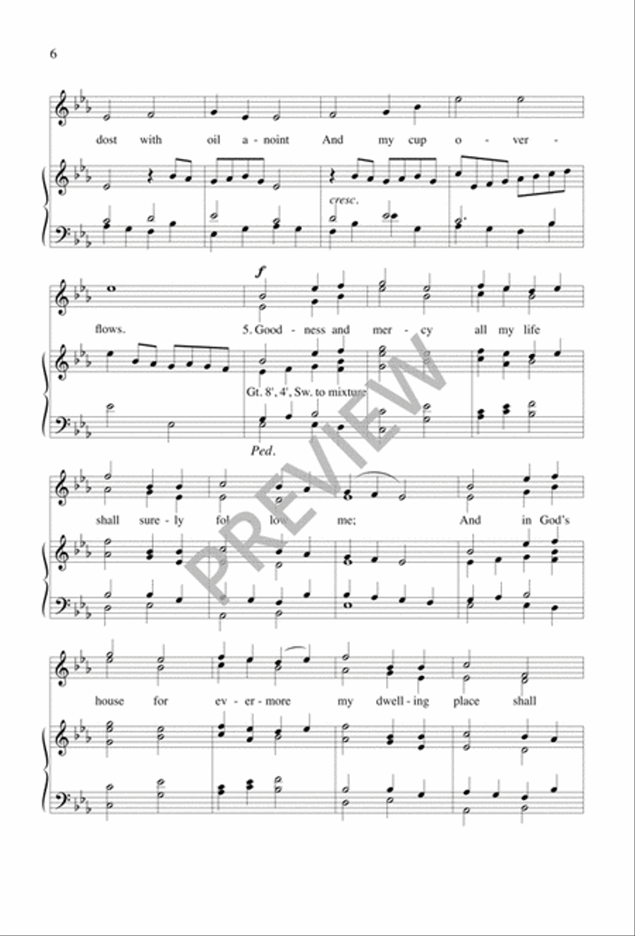 The Lord's My Shepherd The Lord's My Shepherd 2-Part scores gallery preview page 6
