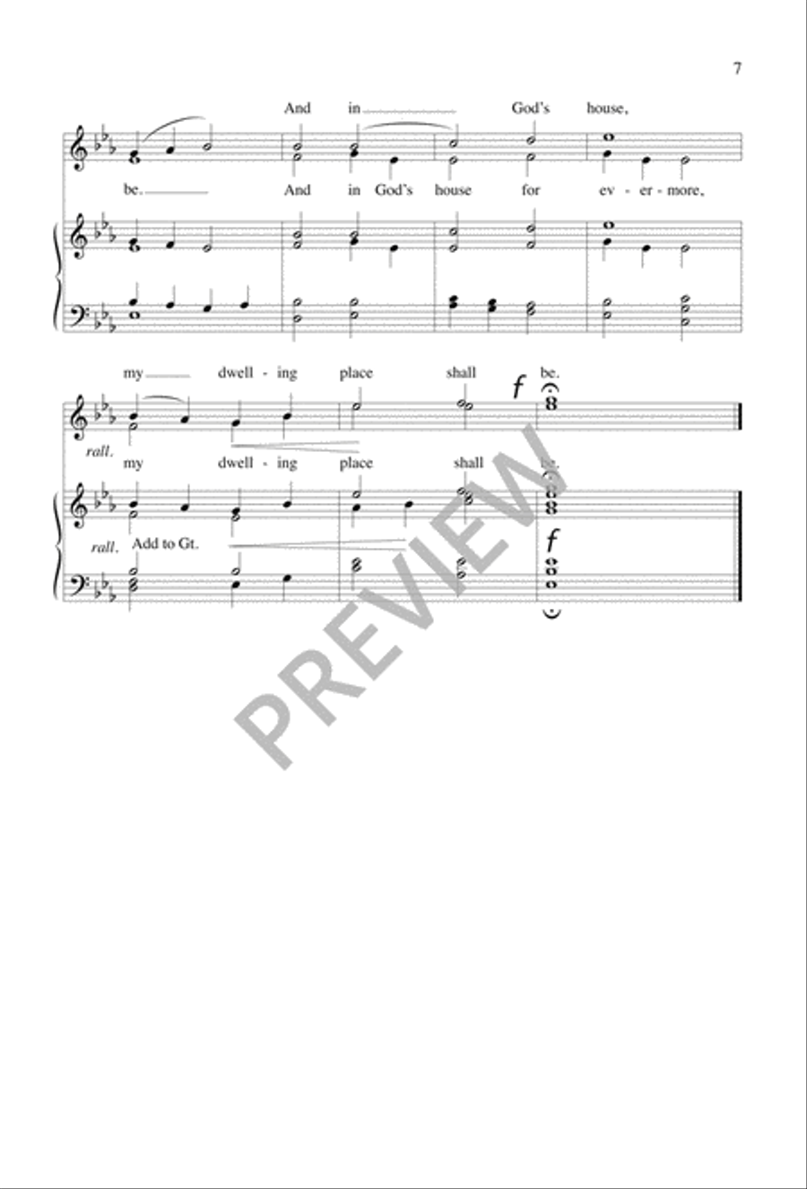 The Lord's My Shepherd The Lord's My Shepherd 2-Part scores gallery preview page 7