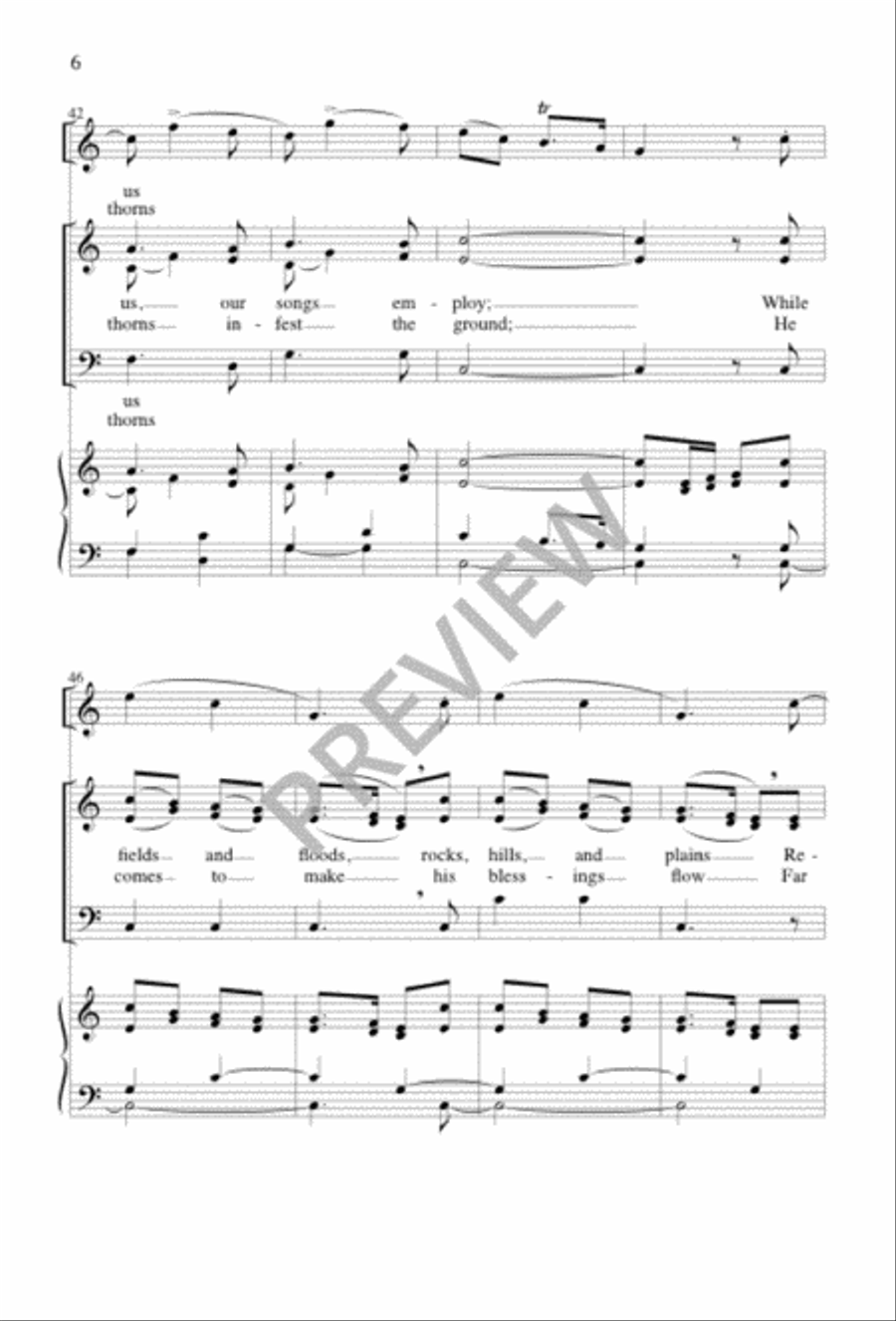 Joy to the World Joy to the World 3-Part scores gallery preview page 6