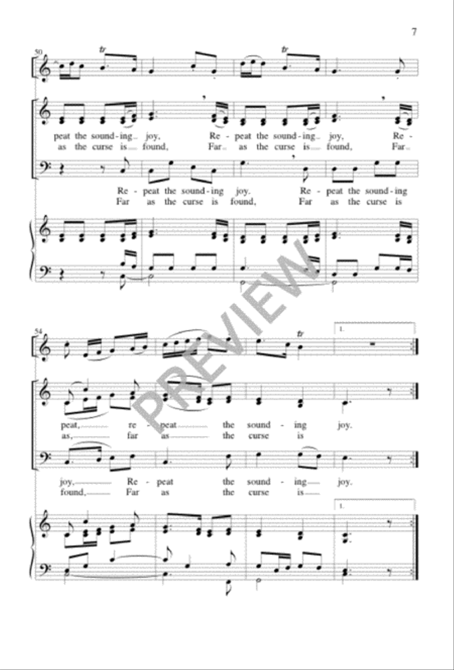 Joy to the World Joy to the World 3-Part scores gallery preview page 7