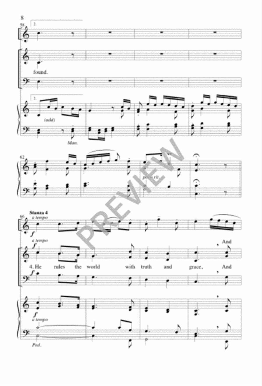 Joy to the World Joy to the World 3-Part scores gallery preview page 8