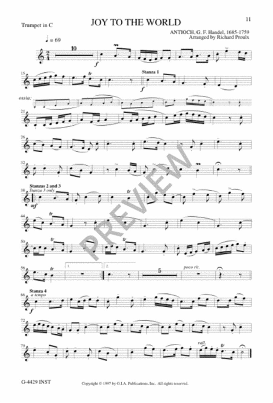 Joy to the World Joy to the World 3-Part scores gallery preview page 11
