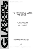 To This Table, Lord, We Come mini preview