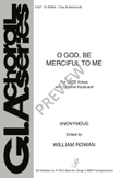 O God, Be Merciful to Me