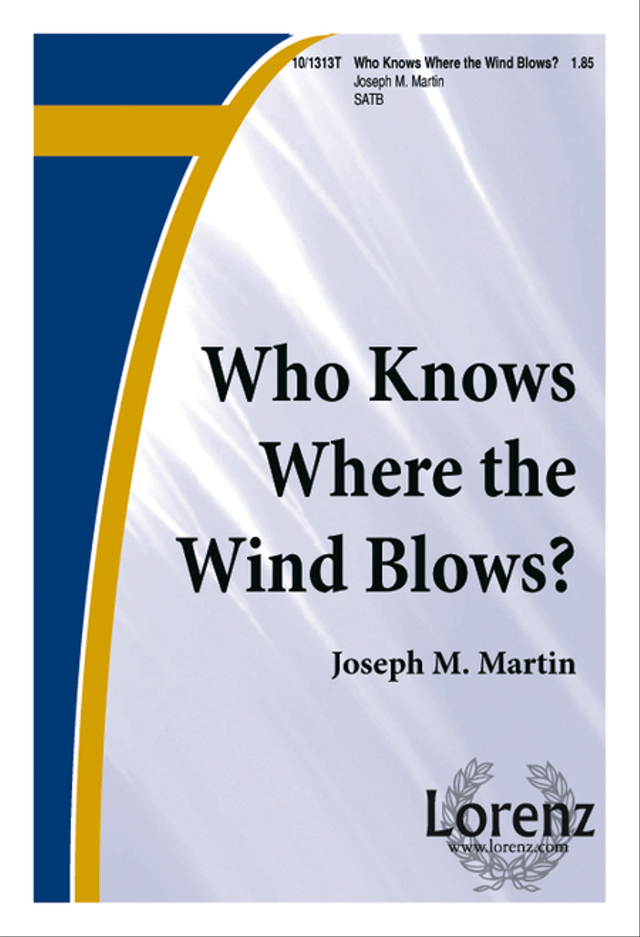 Who Knows Where the Wind Blows? 4-Part scores gallery preview page 1