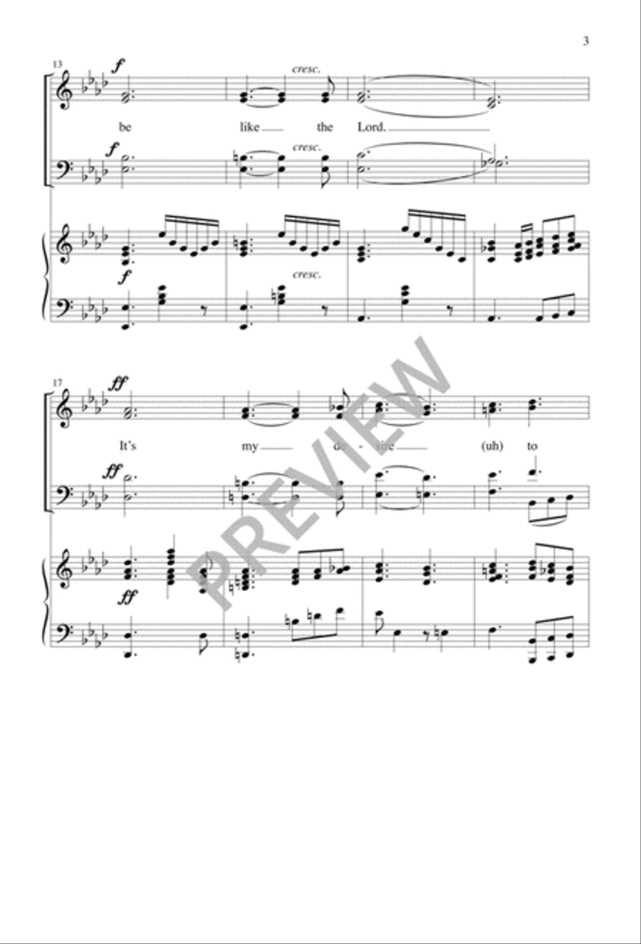 It's My Desire It's My Desire 4-Part scores gallery preview page 4