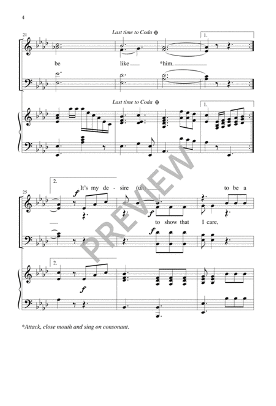 It's My Desire It's My Desire 4-Part scores gallery preview page 5