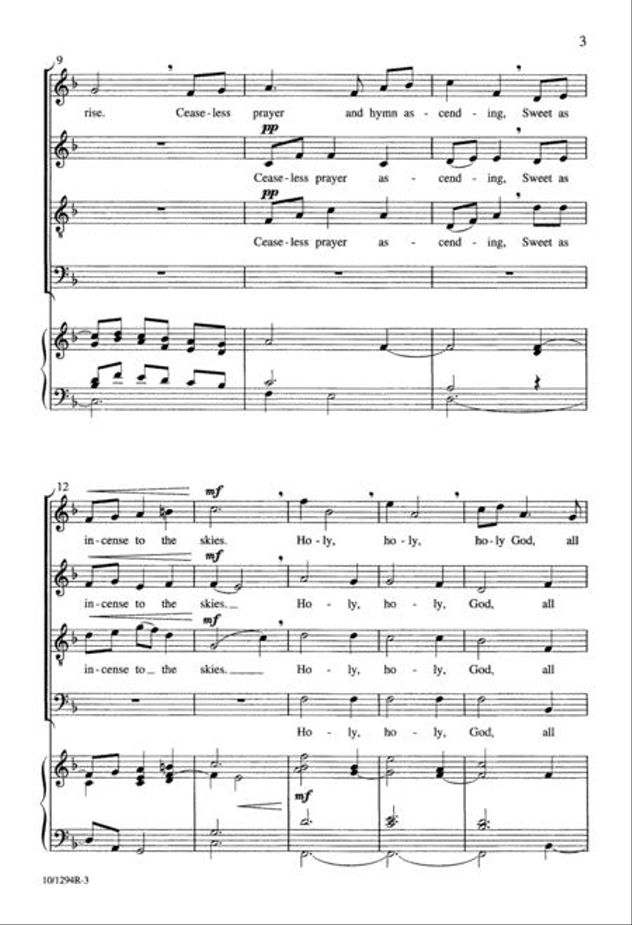 Within These Walls 4-Part scores gallery preview page 3