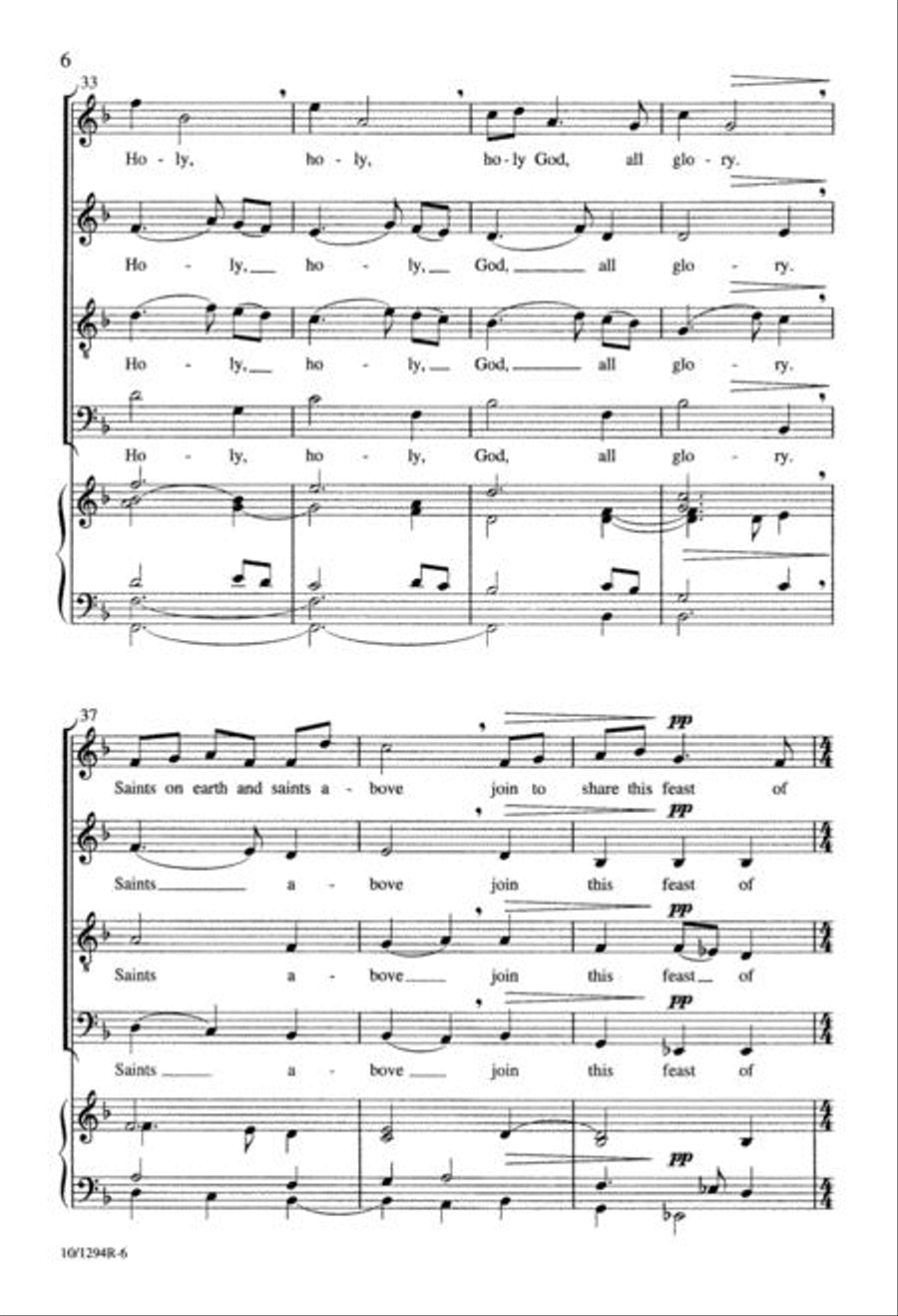 Within These Walls 4-Part scores gallery preview page 6
